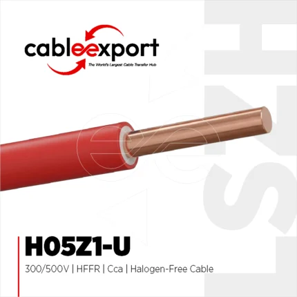 H07Z1-U 2,5 mm² 450/750V - LSZH Cable